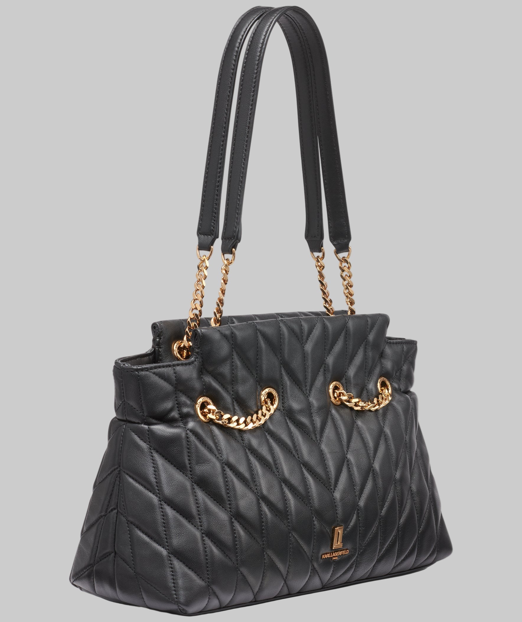 KarlLagerfeld Lafayette satchel black