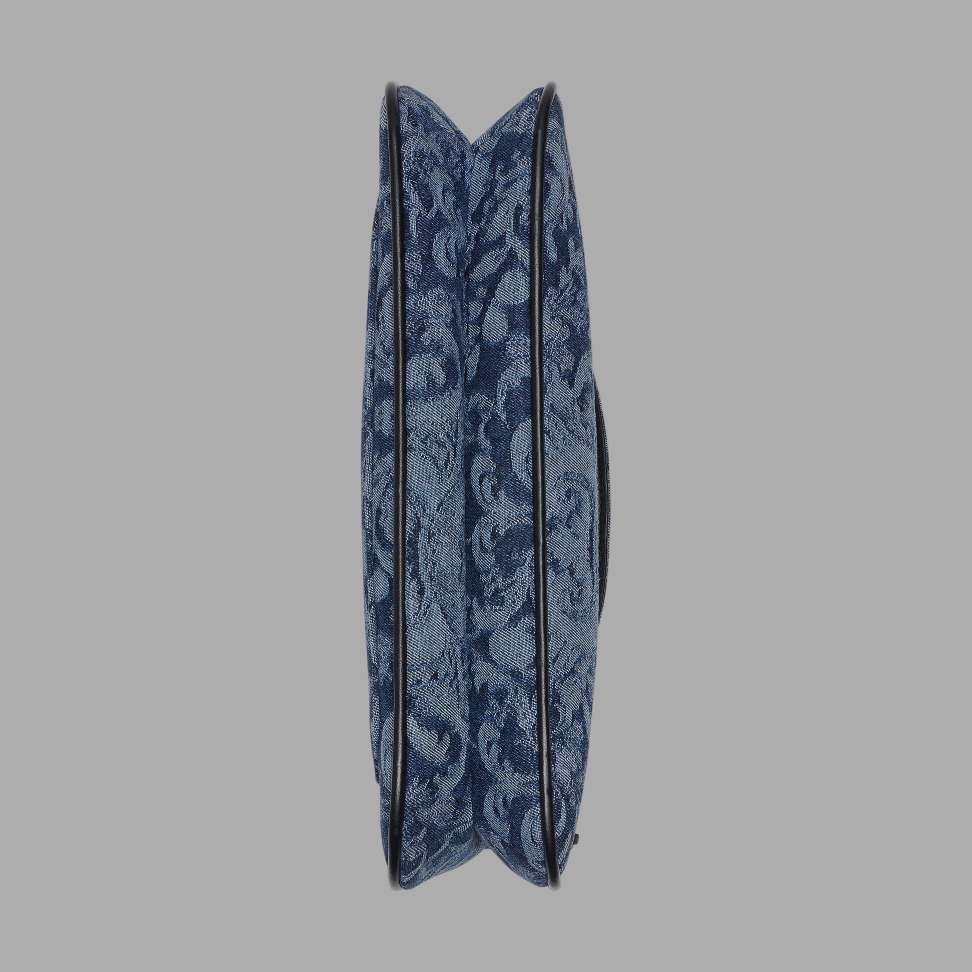 KarlLagerfeld Nadine denim jacquard shoulder bag blue