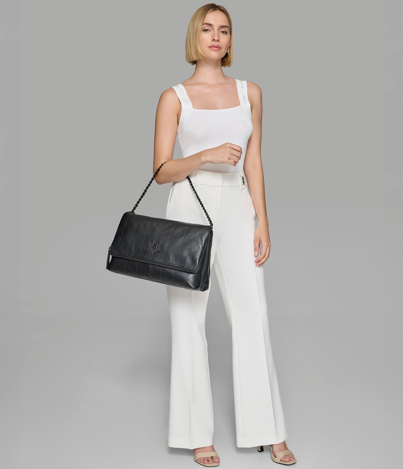 KarlLagerfeld Lavande xl crossbody black