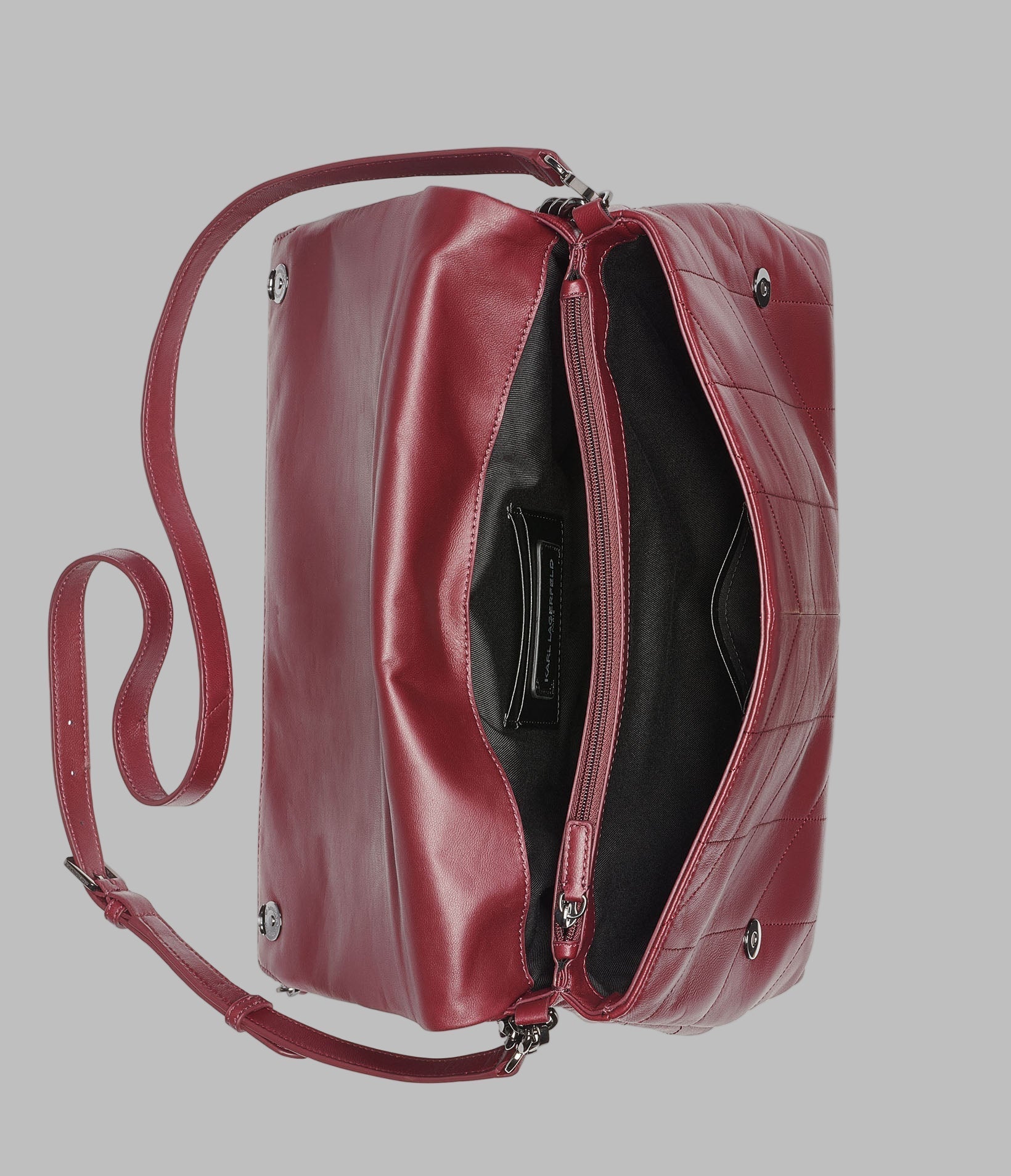 KarlLagerfeld Lavande xl crossbody red