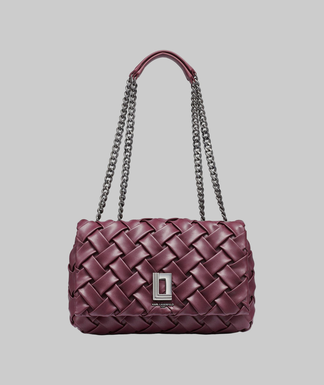 KarlLagerfeld Lafayette shoulder bag red
