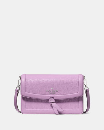 KateSpade Knott Mini Flap Crossbody Wisteria