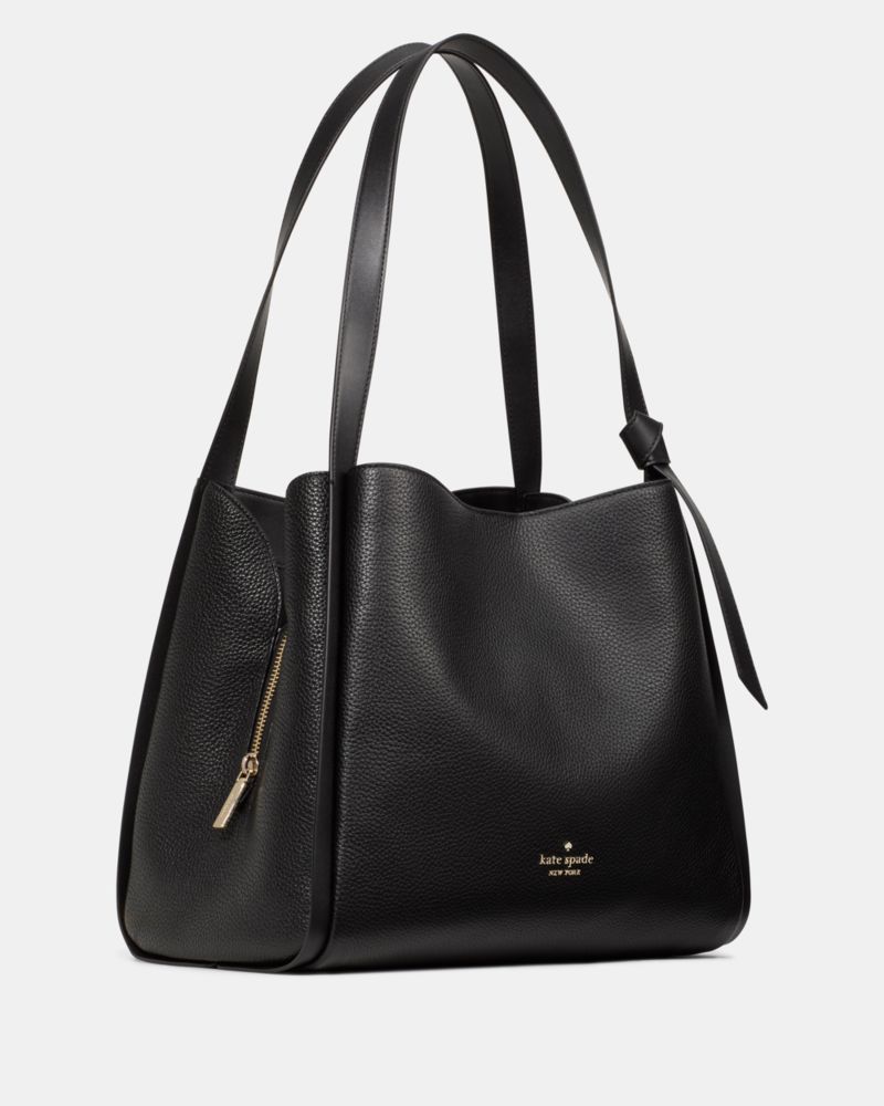 KateSpade Knott Large Carryall Bag Black