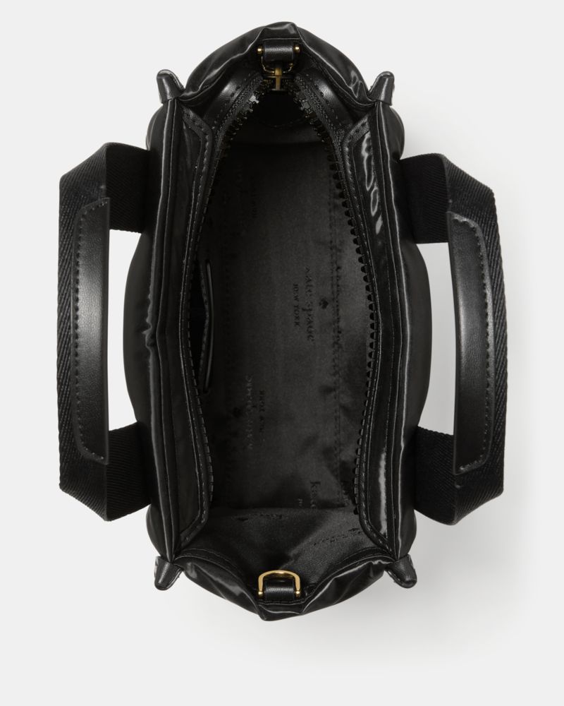KateSpade Kip Puffy Mini Tote Black