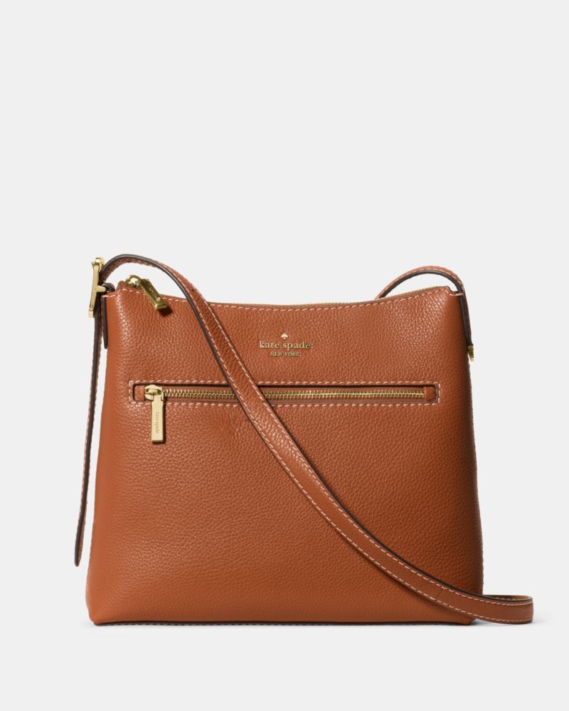 KateSpade 454 Large Swingpack Buckle Crossbody Warm Gingerbread