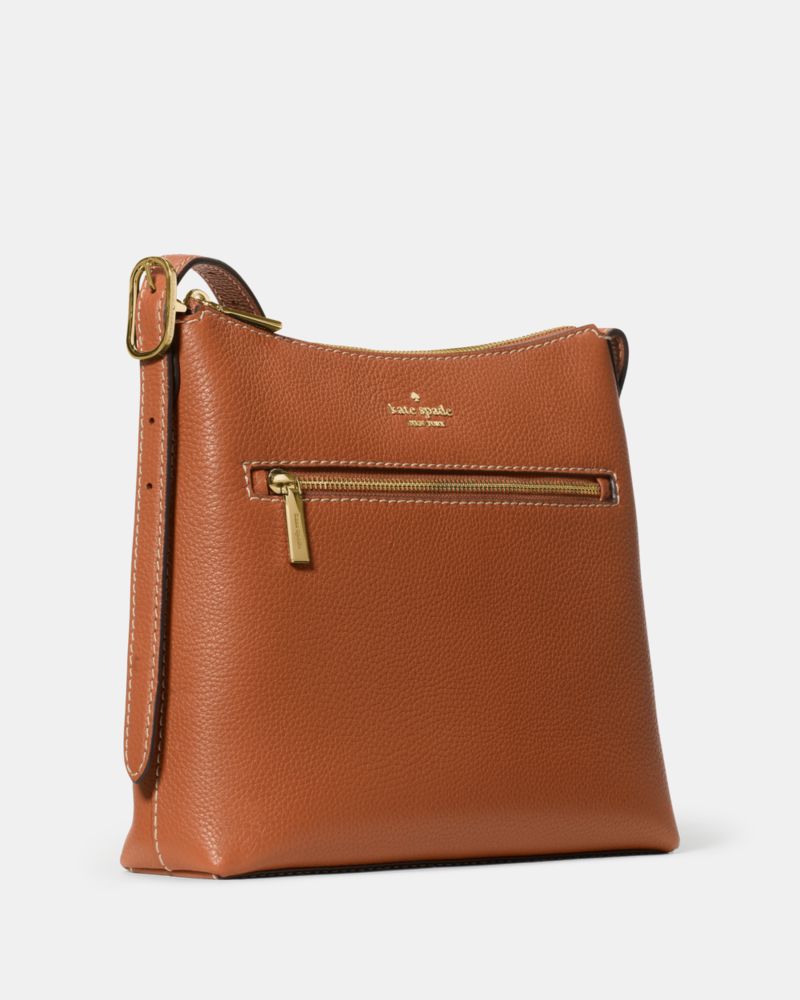 KateSpade 454 Large Swingpack Buckle Crossbody Warm Gingerbread