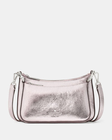 KateSpade Duet Metallic Small Crossbody Lilac Moonlight