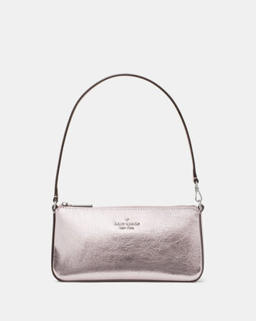 KateSpade Gemini Metallic Convertible Wristlet Lilac Moonlight