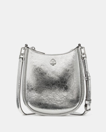 KateSpade Kayla Small Swingpack Silver