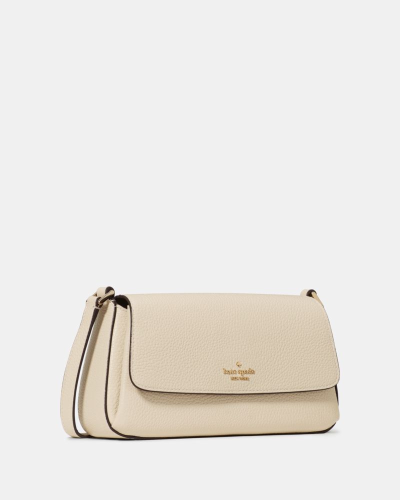 KateSpade Sutton Mini Flap Crossbody Light Sand