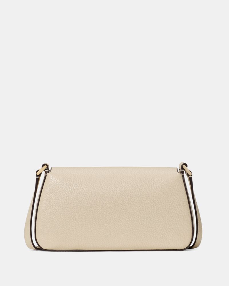 KateSpade Sutton Mini Flap Crossbody Light Sand