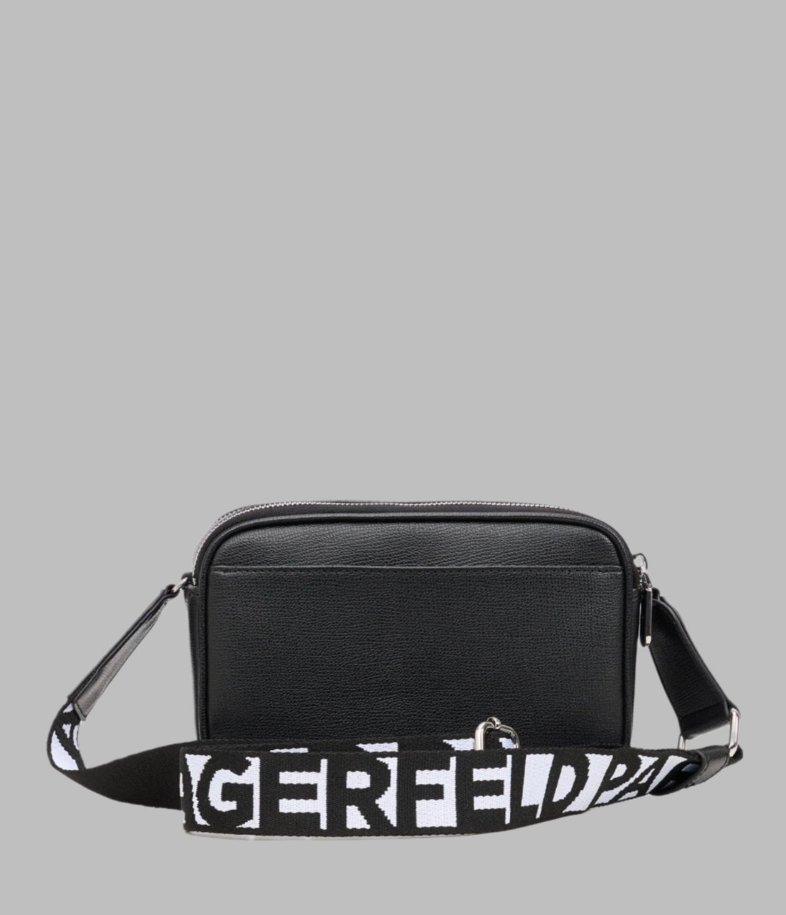 KarlLagerfeld Maybelle rhinestone duo camera crossbody bag black