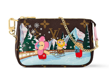 Louis Vuitton Mini Pochette Accessoires Monogram/Pink