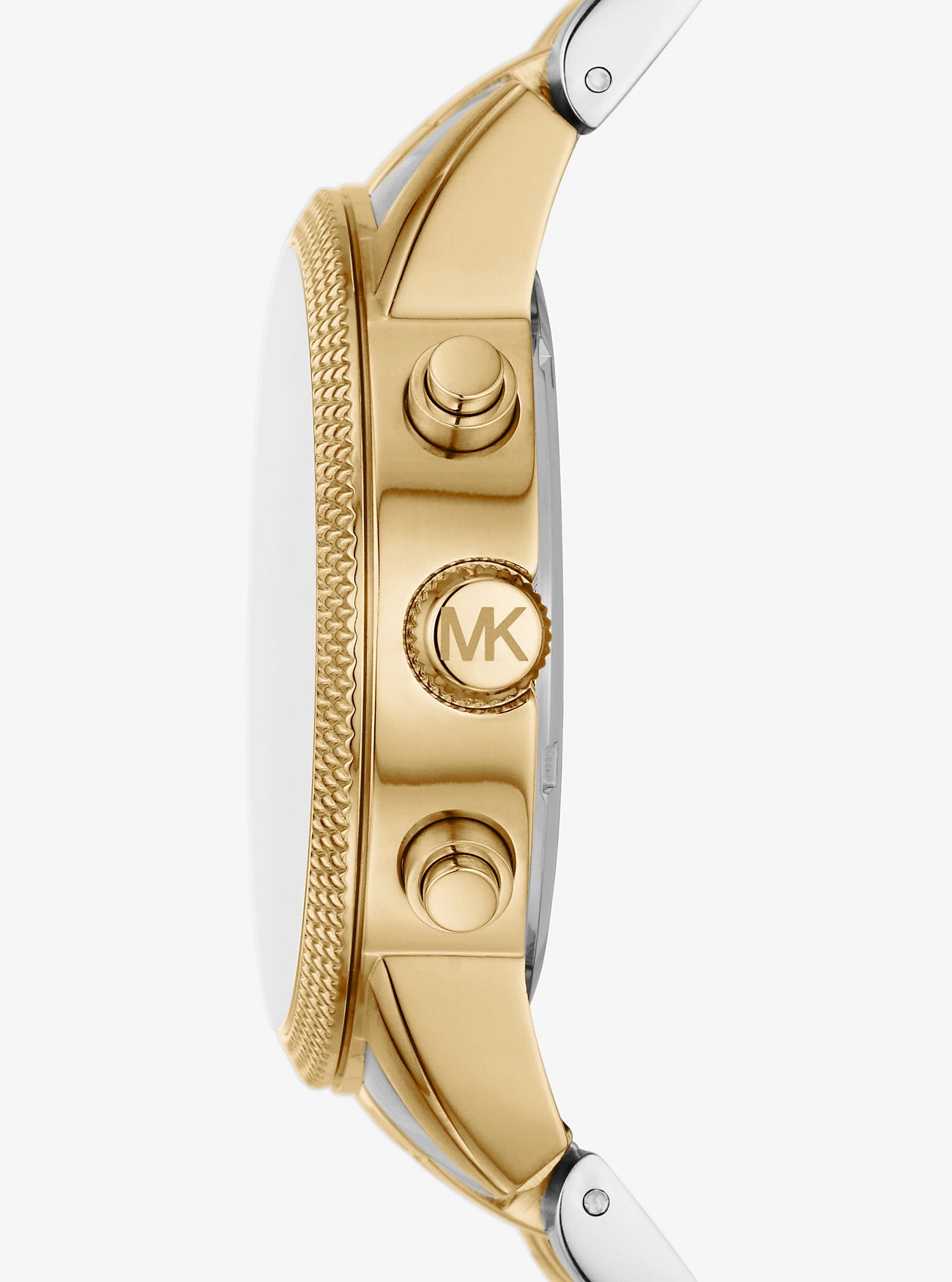Oversized Hutton Two-Tone Watch Two Tone Two Tone