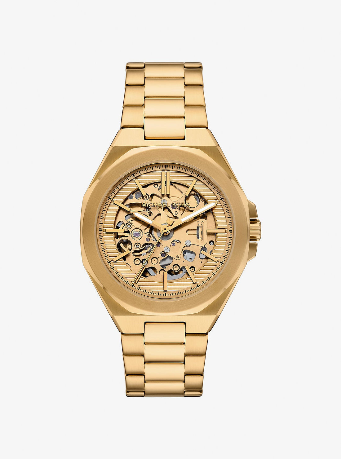 Oversized Callum Gold-Tone Watch Gold Gold