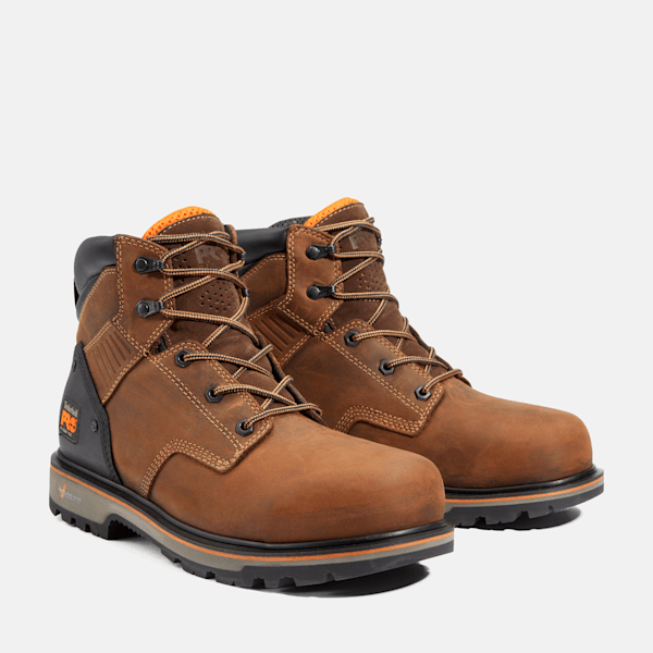 Timberland Ballast 6" Composite Toe Work Boot Mocha Brown Men'S