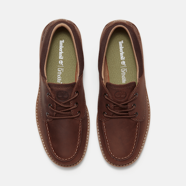 Timberland Britton Edge Essential Shoe Dark Brown Full-Grain Men'S