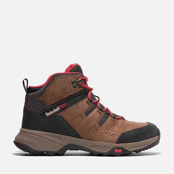 Timberland Switchback Lt Steel Toe Work Boot Coconut Brown Men'S