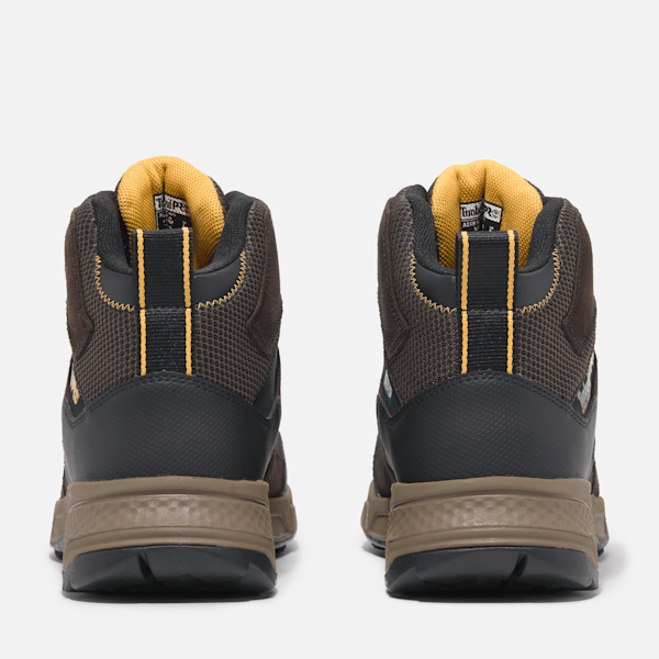 Timberland Switchback Lt Steel Toe Work Boot Brown/Yellow Men'S