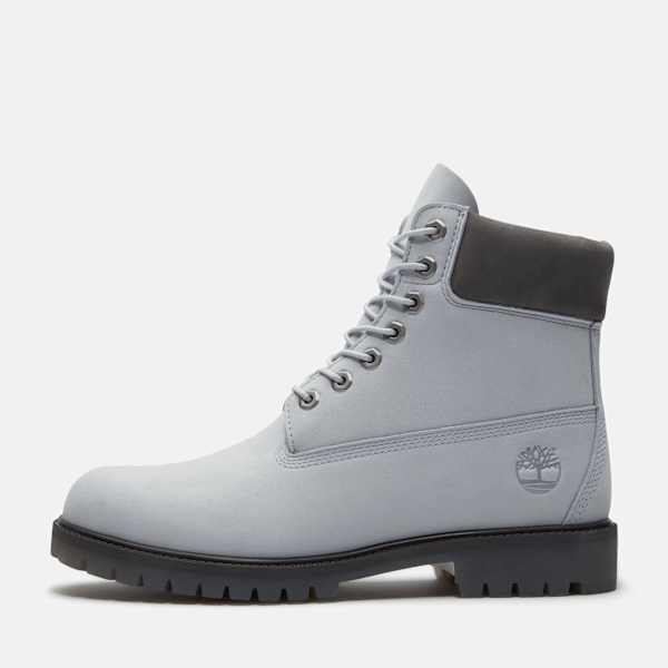Timberland Alpine Glacier 6-Inch Waterproof Boot Light Blue Nubuck Men'S