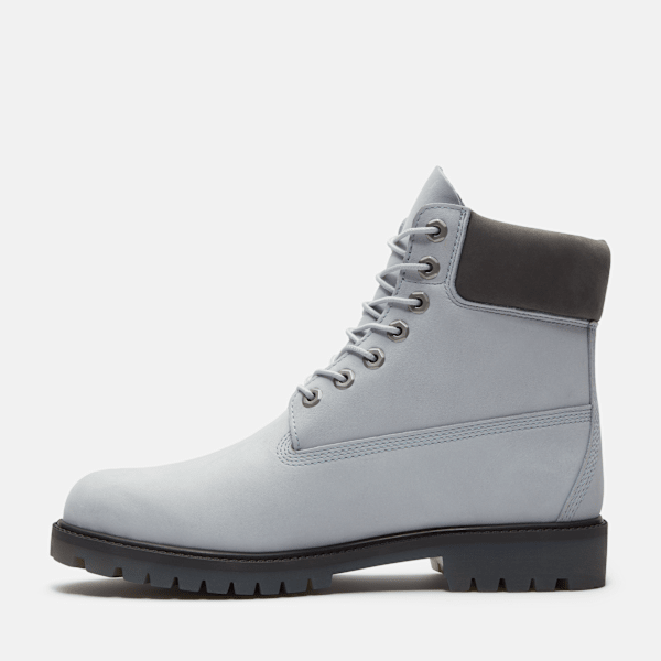Timberland Alpine Glacier 6-Inch Waterproof Boot Light Blue Nubuck Men'S
