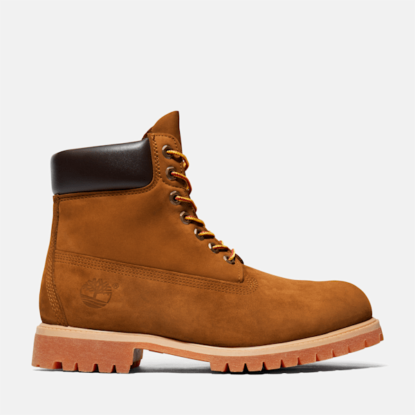 Timberland Premium 6-Inch Waterproof Boot Dark Wheat Nubuck Men'S