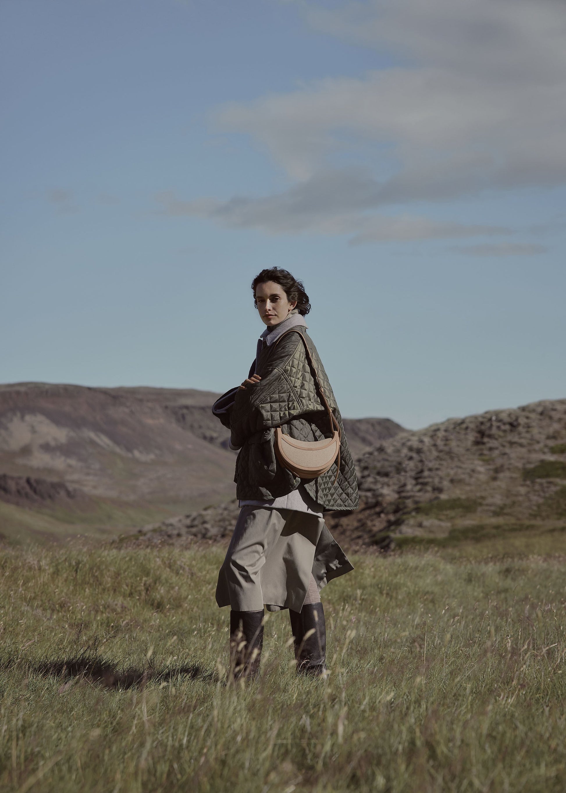 Polene Numero Dix Duo Taupe Canvas