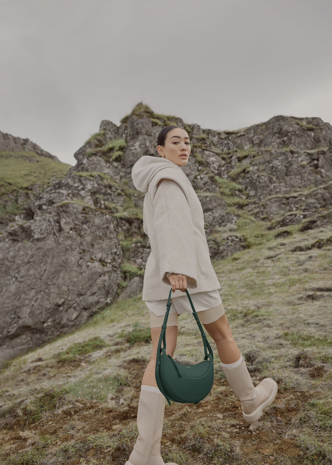 Polene Numero Dix Textured Green