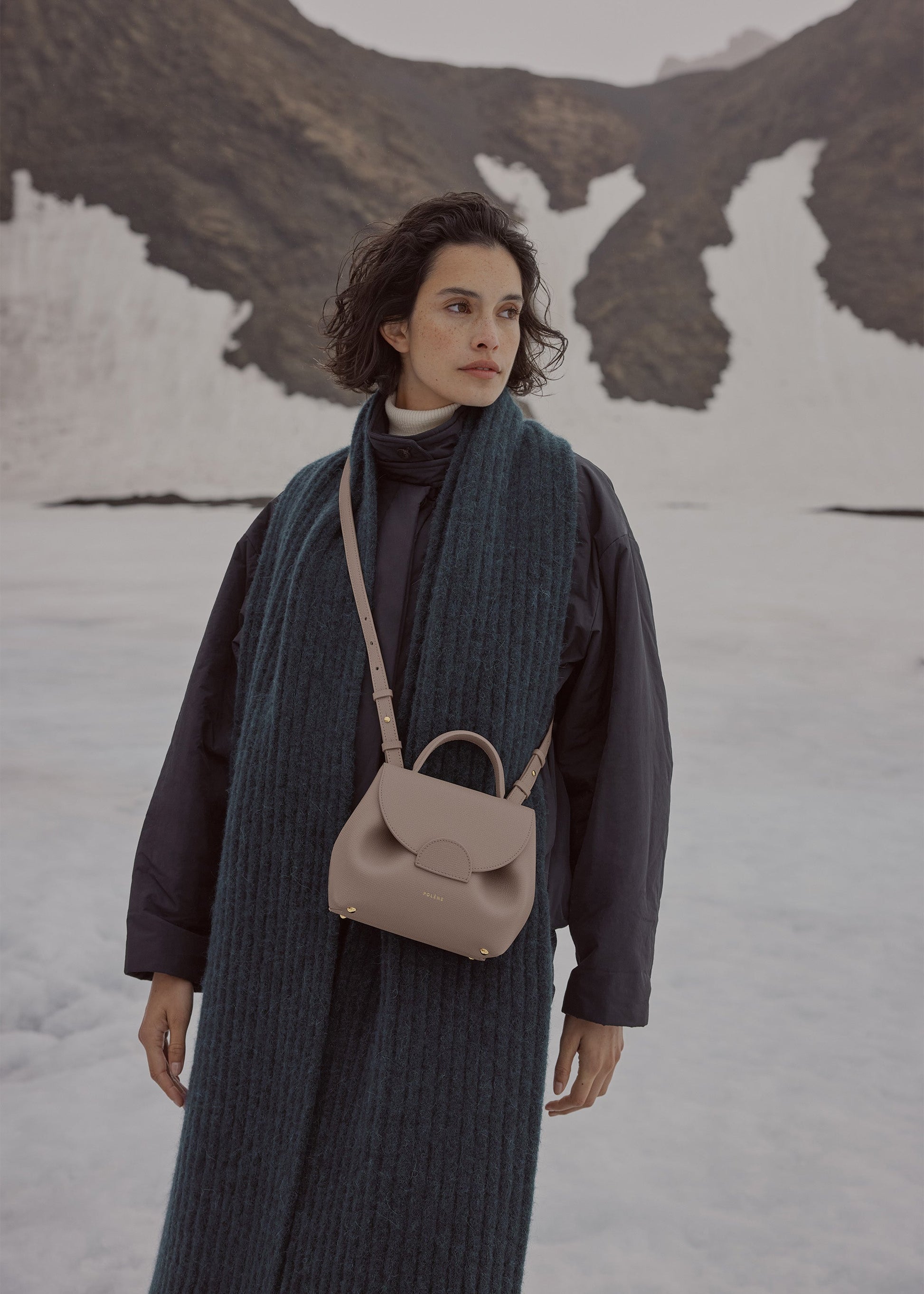 Polene Numero Un Nano Textured Taupe