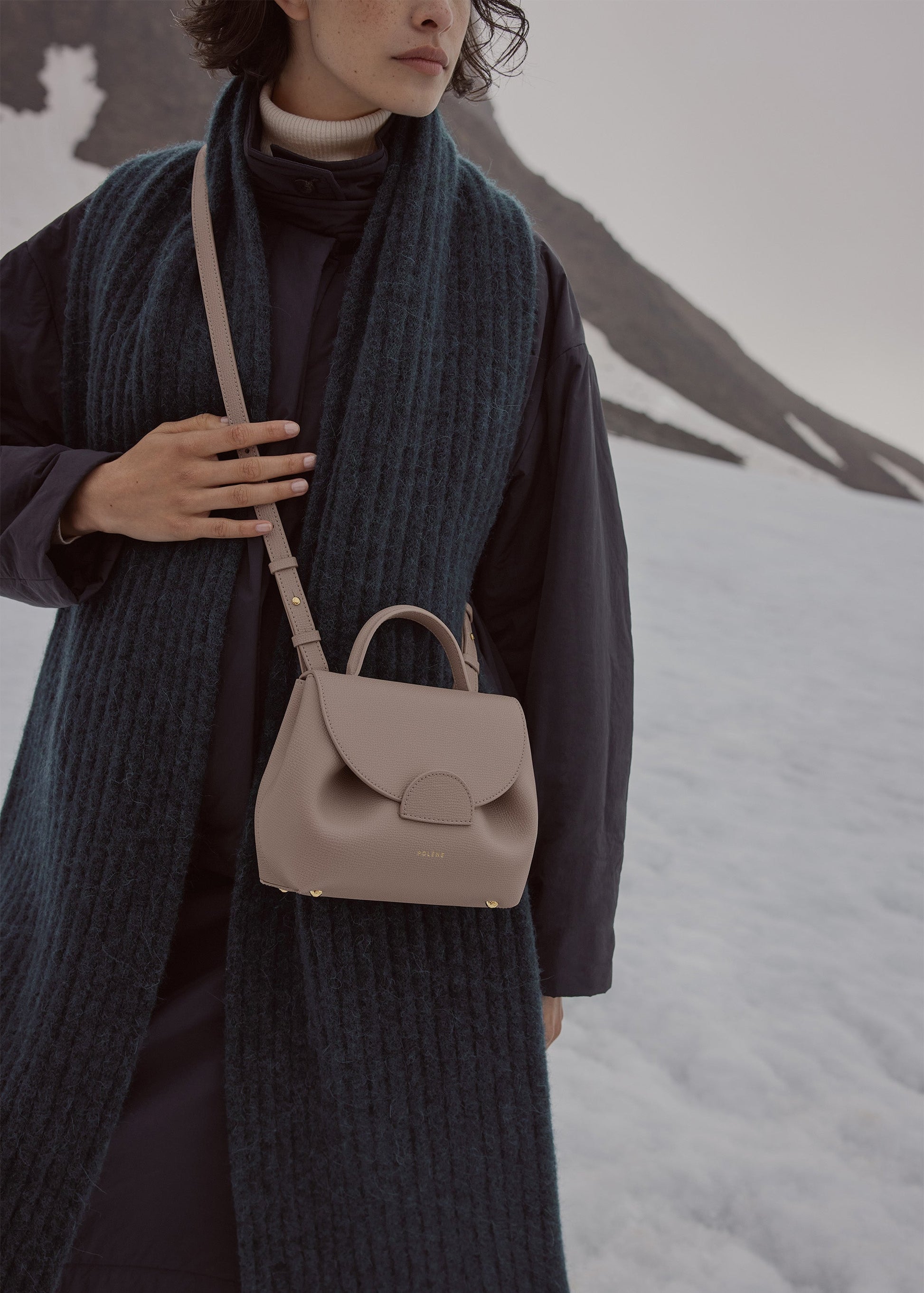 Polene Numero Un Nano Textured Taupe