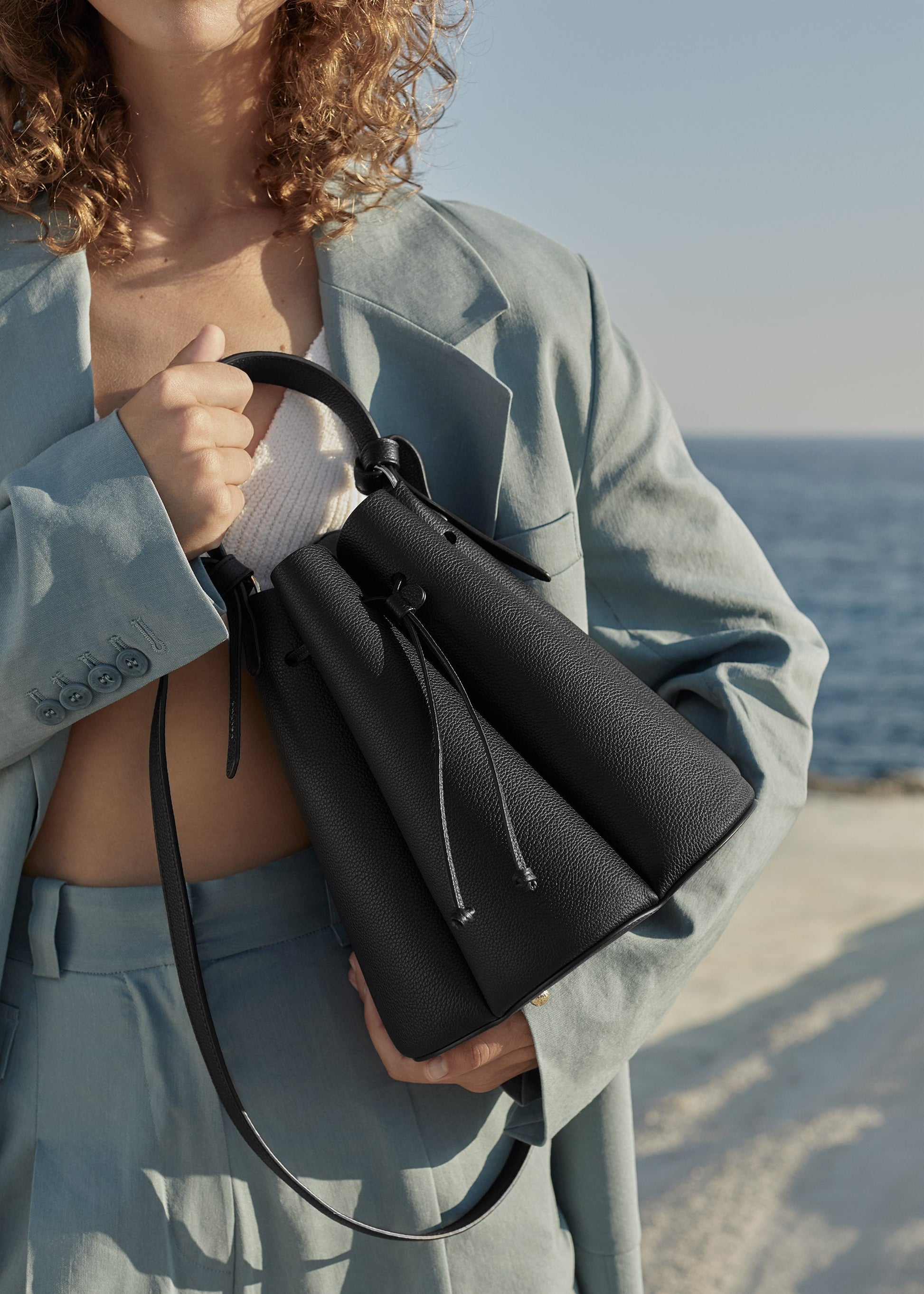 Polene Numero Huit Textured Black