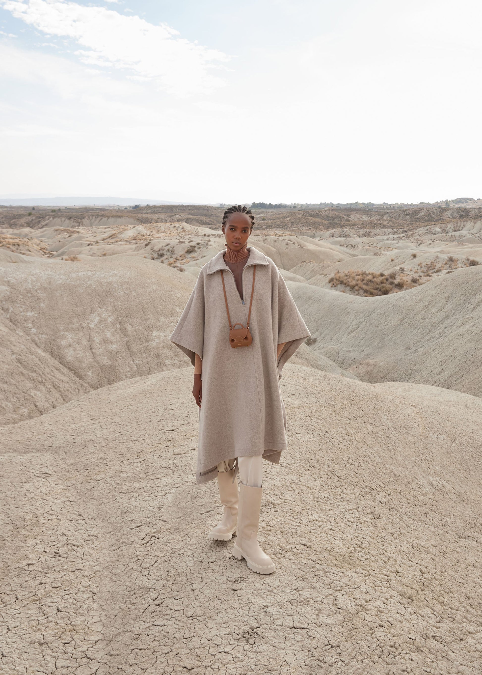 Polene Numero Un Micro Textured Camel