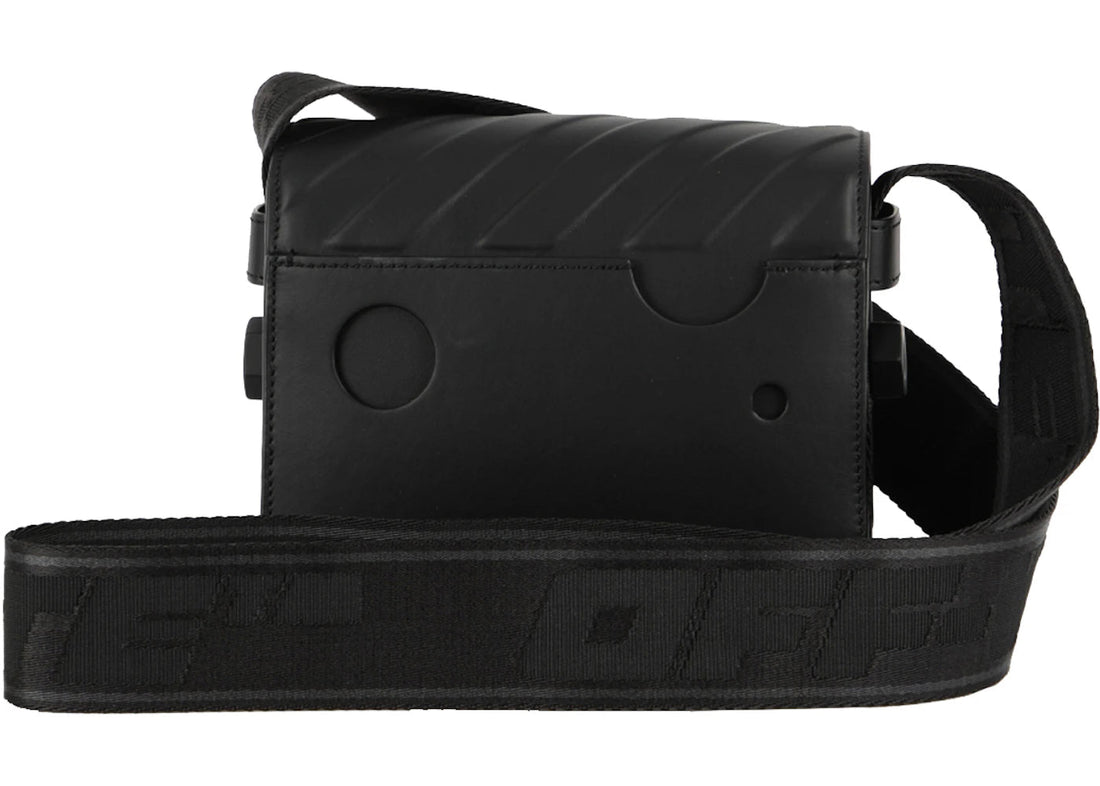off-white clipper bag black