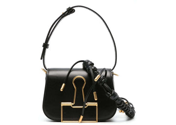 off-white skeleton binder shoulder bag black