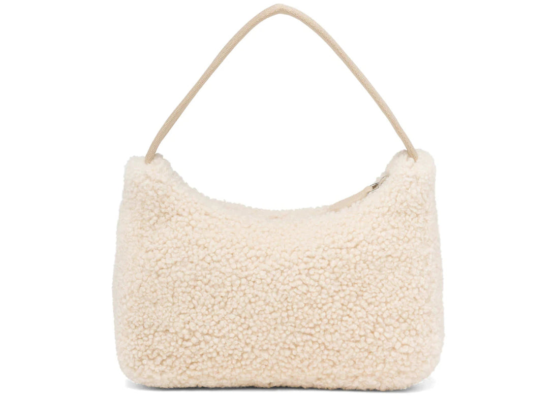 prada re-edition 2000 mini bag ecru