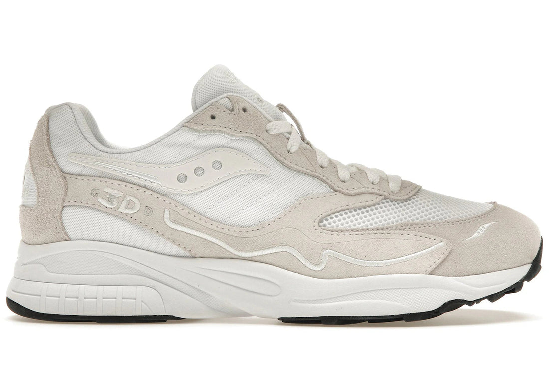 Saucony 3D Grid Hurricane White
