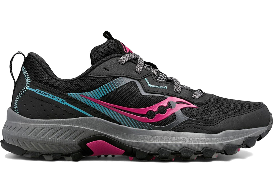 Saucony Excursion Tr16 Black Fuchsia (Women'S)