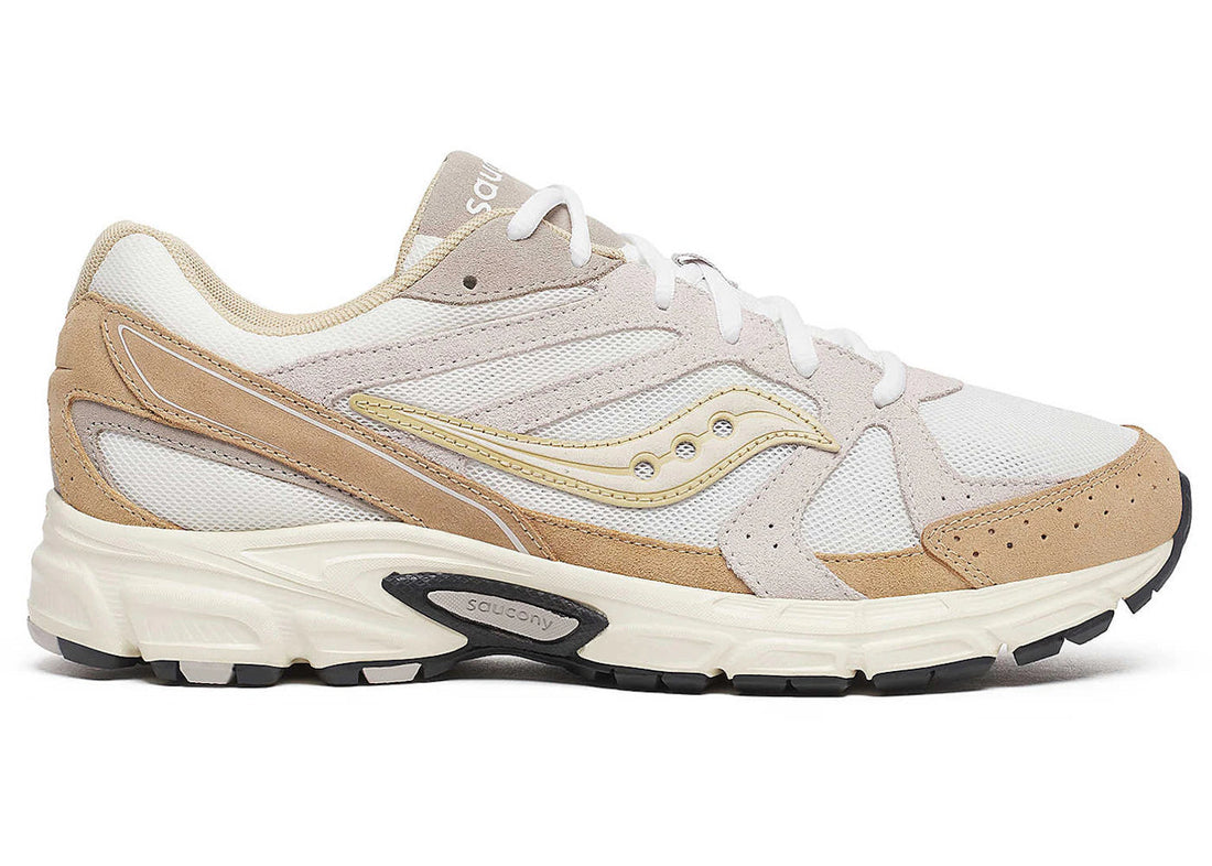 Saucony Grid Ride Millennium Suede White Sand