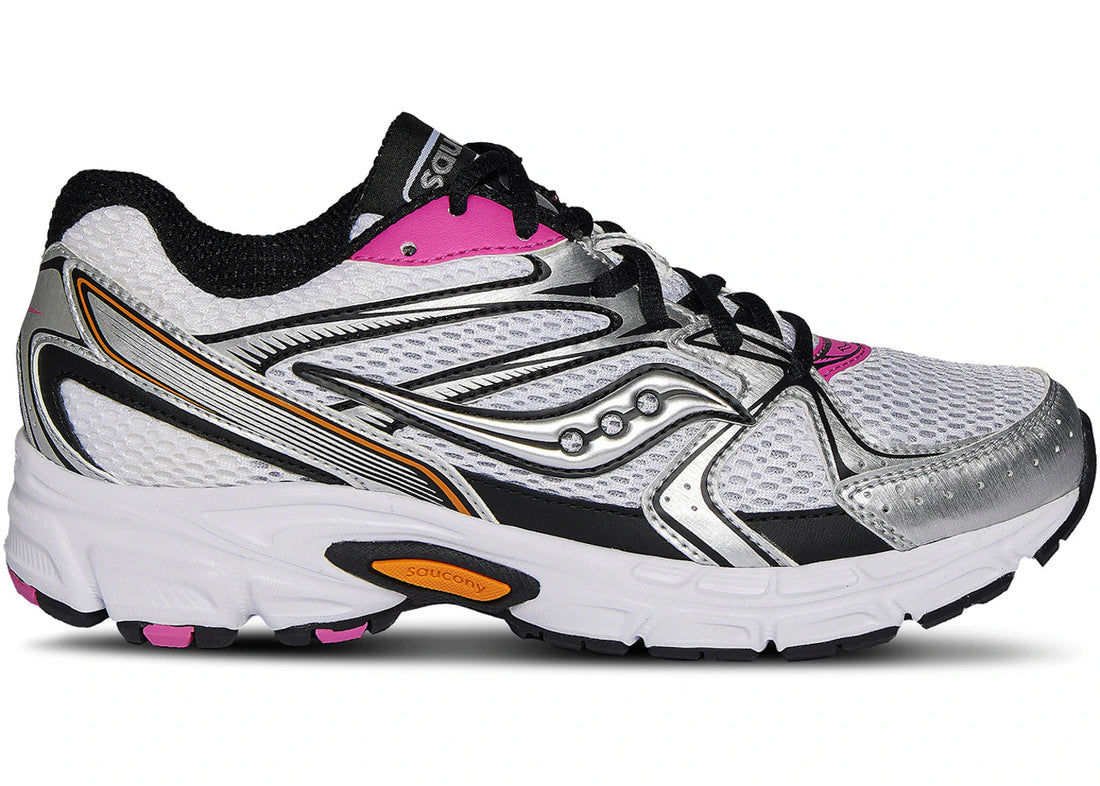 Saucony Grid Ride Millennium White Orange Pink (Women'S)
