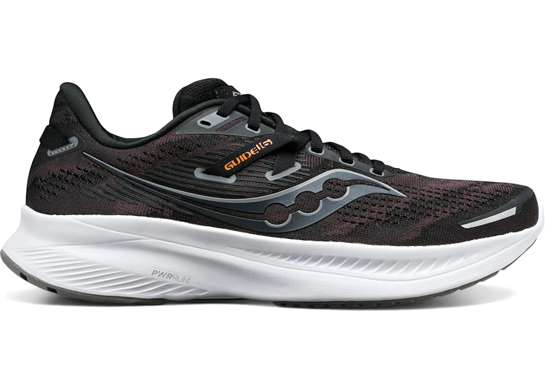 Saucony Guide 16 Black Orange White (Women'S)