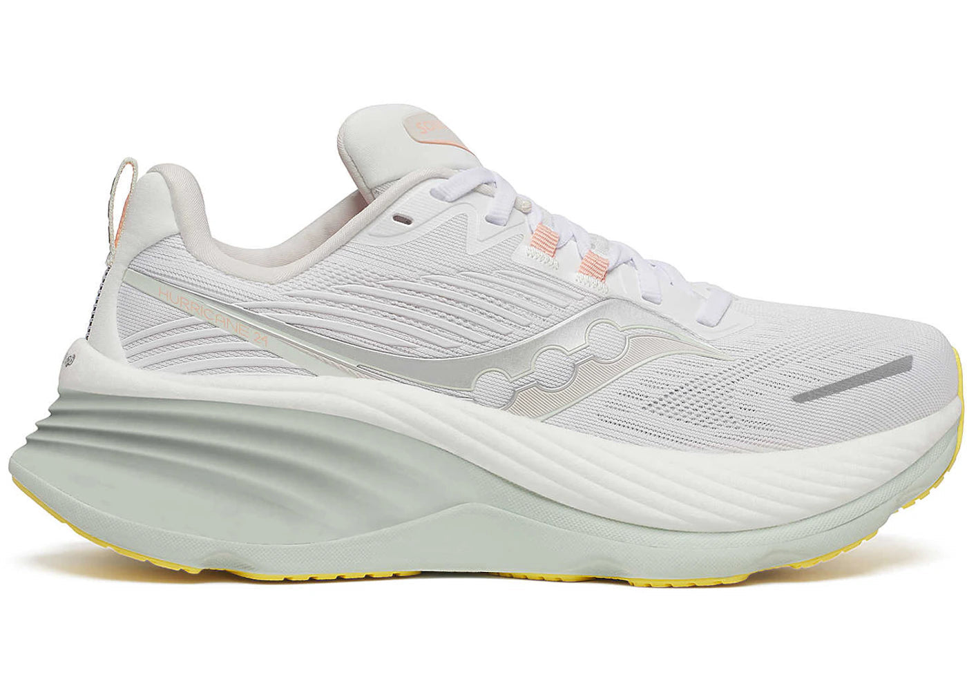 Saucony Hurricane 24 White Foam (Women'S)