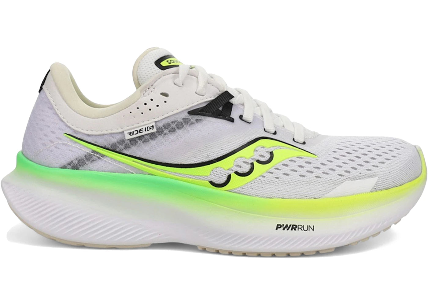 Saucony Ride 16 White Slime (Women'S)