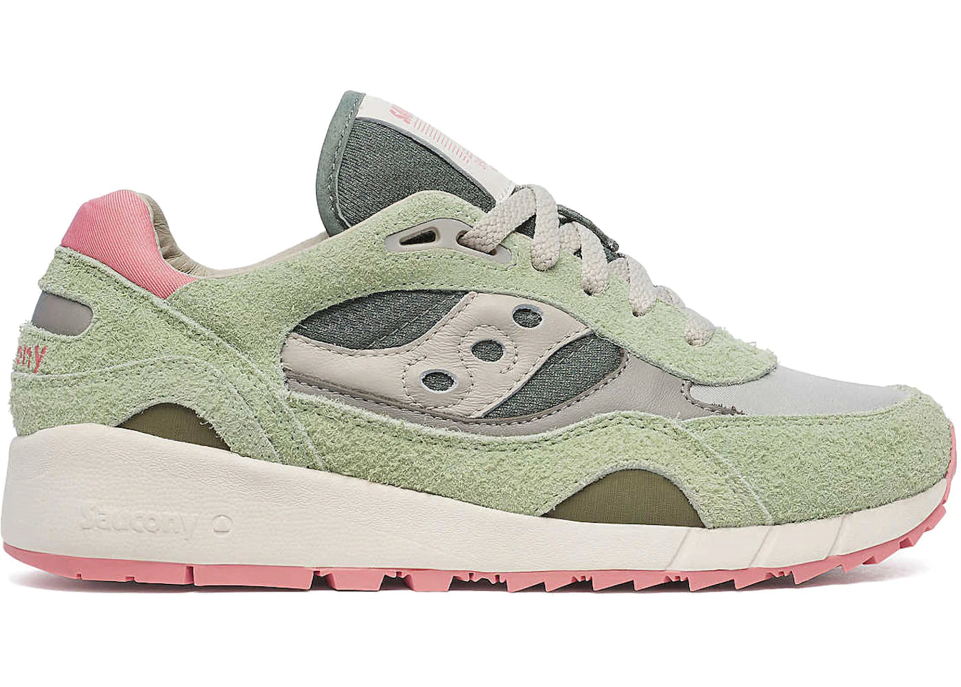 Saucony Shadow 6000 Lux Green Ivory Pink (Women'S)