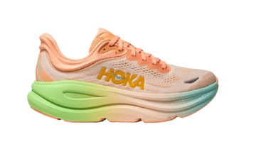 Hoka Bondi 9 Frost  Pale Tangerine
