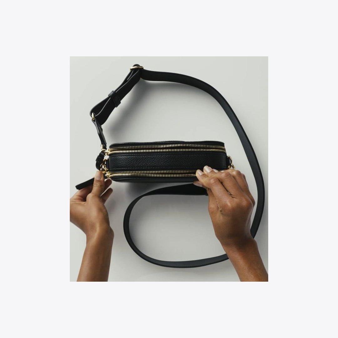 Tory Burch Mini Miller Crossbody Bag Black