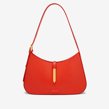 DeMellier The Tokyo poppy red smooth