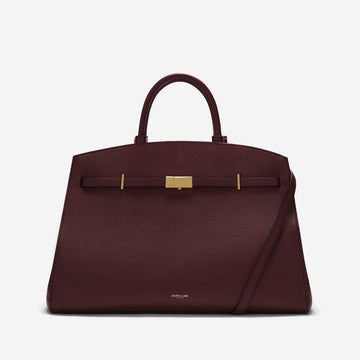 DeMellier The Hudson burgundy small grain