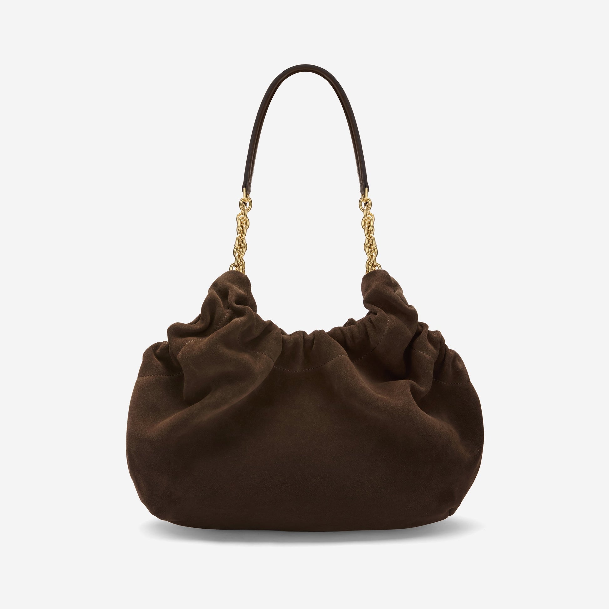 DeMellier The Midi Miami mocha suede & mocha smooth