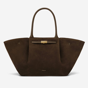DeMellier The New York mocha suede & mocha smooth