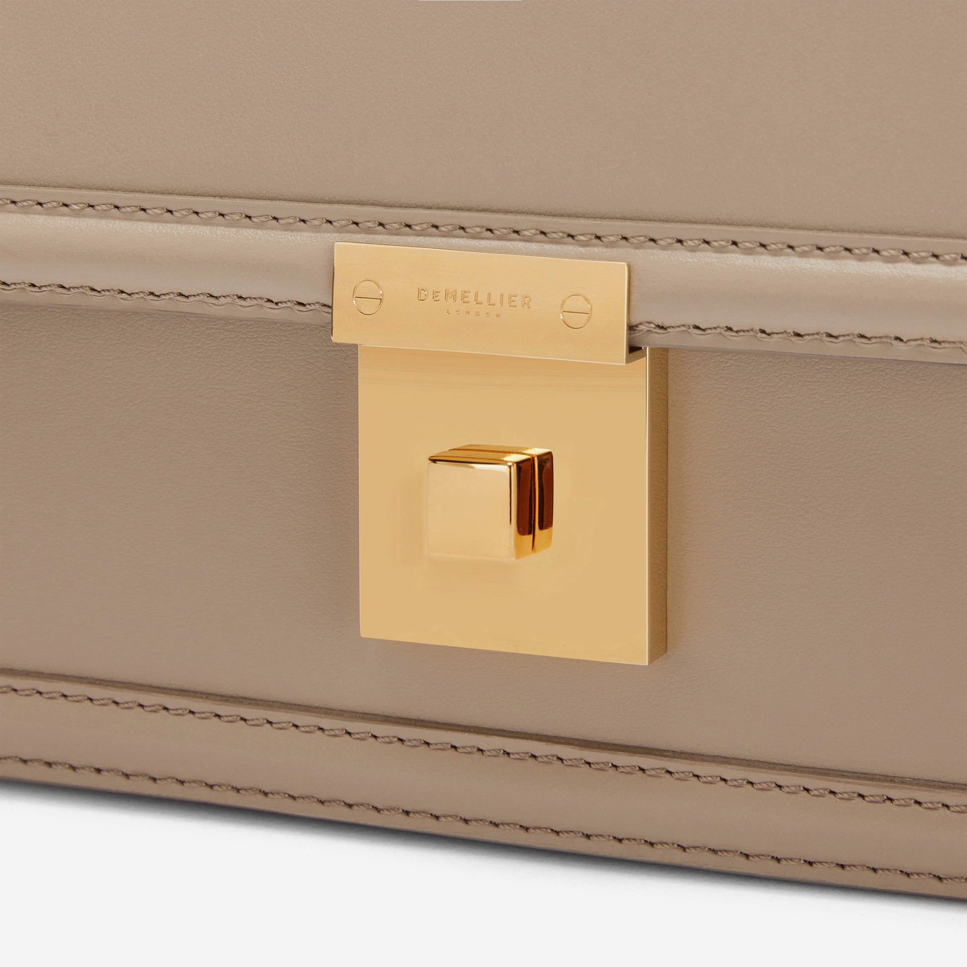 DeMellier The Paris Crossbody dark sand smooth